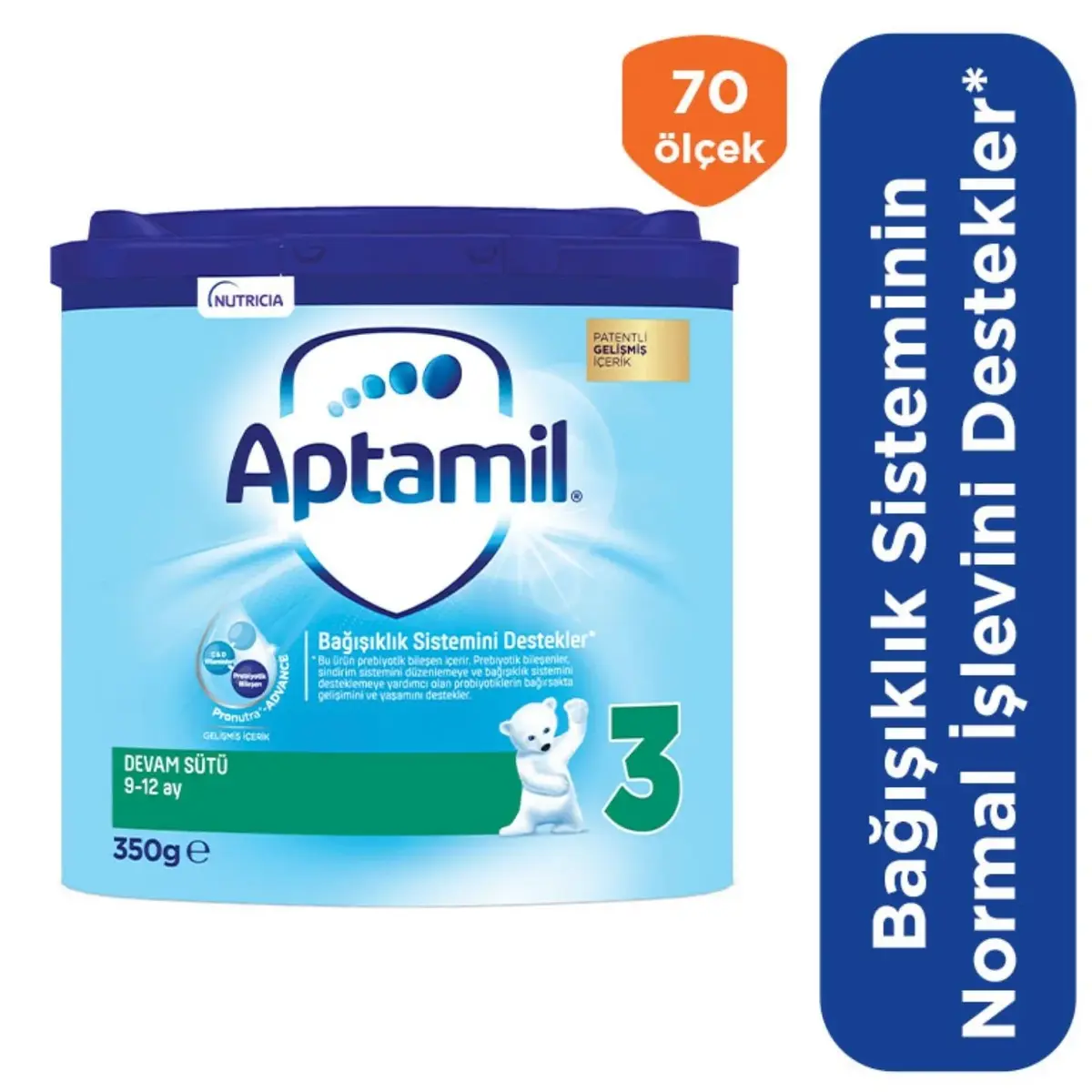 Aptamil 3 Devam Sütü 350 Gr
