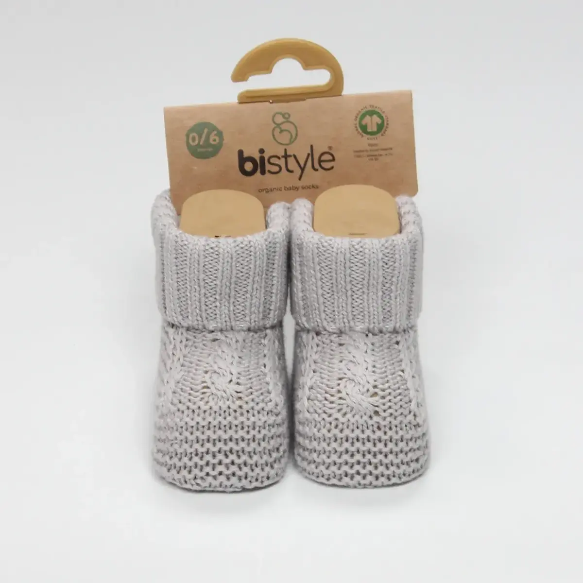 Bistyle Patik Triko Seperatörlü Gri