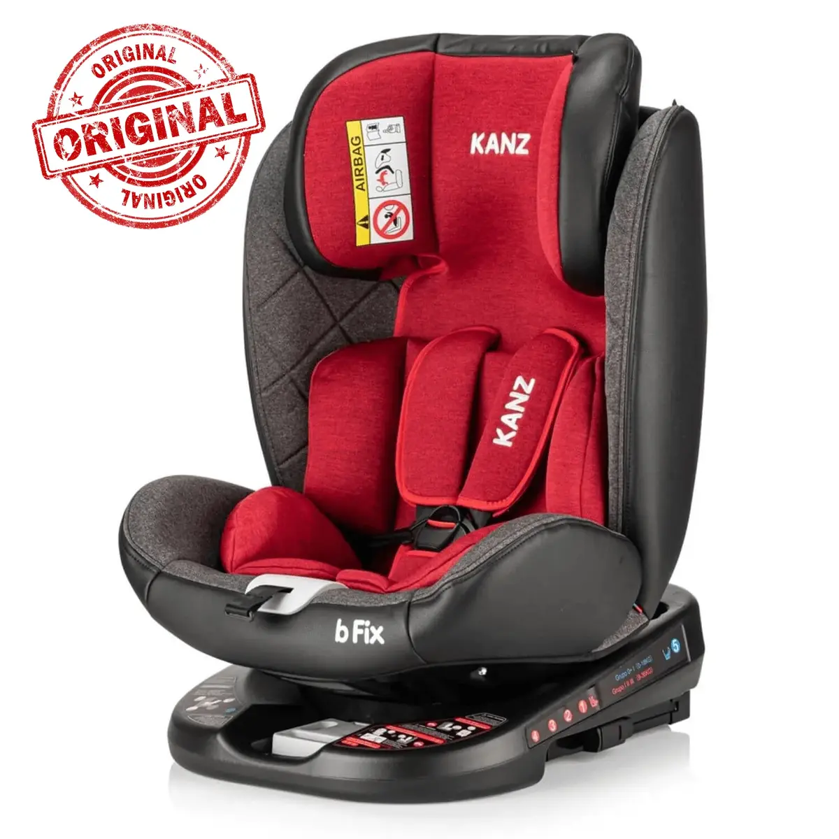 Kanz B-Fix Oto Koltuğu 0-36 kg Bordo