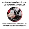SmarTrike STR3 Plus 5’i 1 Arada Üç Tekerlekli Bebek Bisikleti - Red