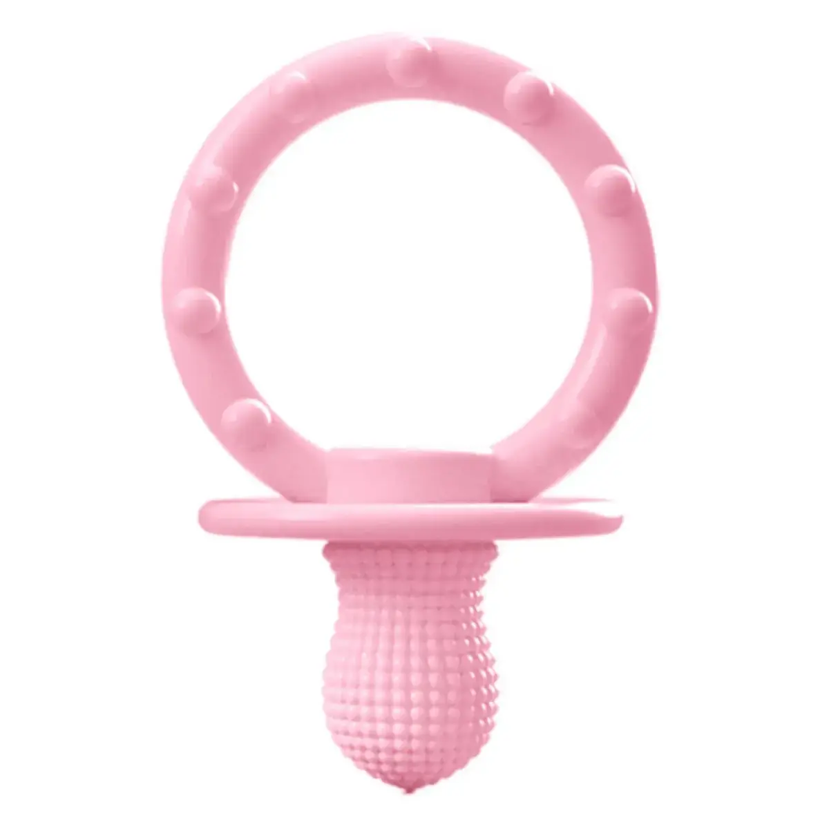 Oioi Gummy Silikon Diş Kaşıyıcı 3+ Ay Pinky Pink