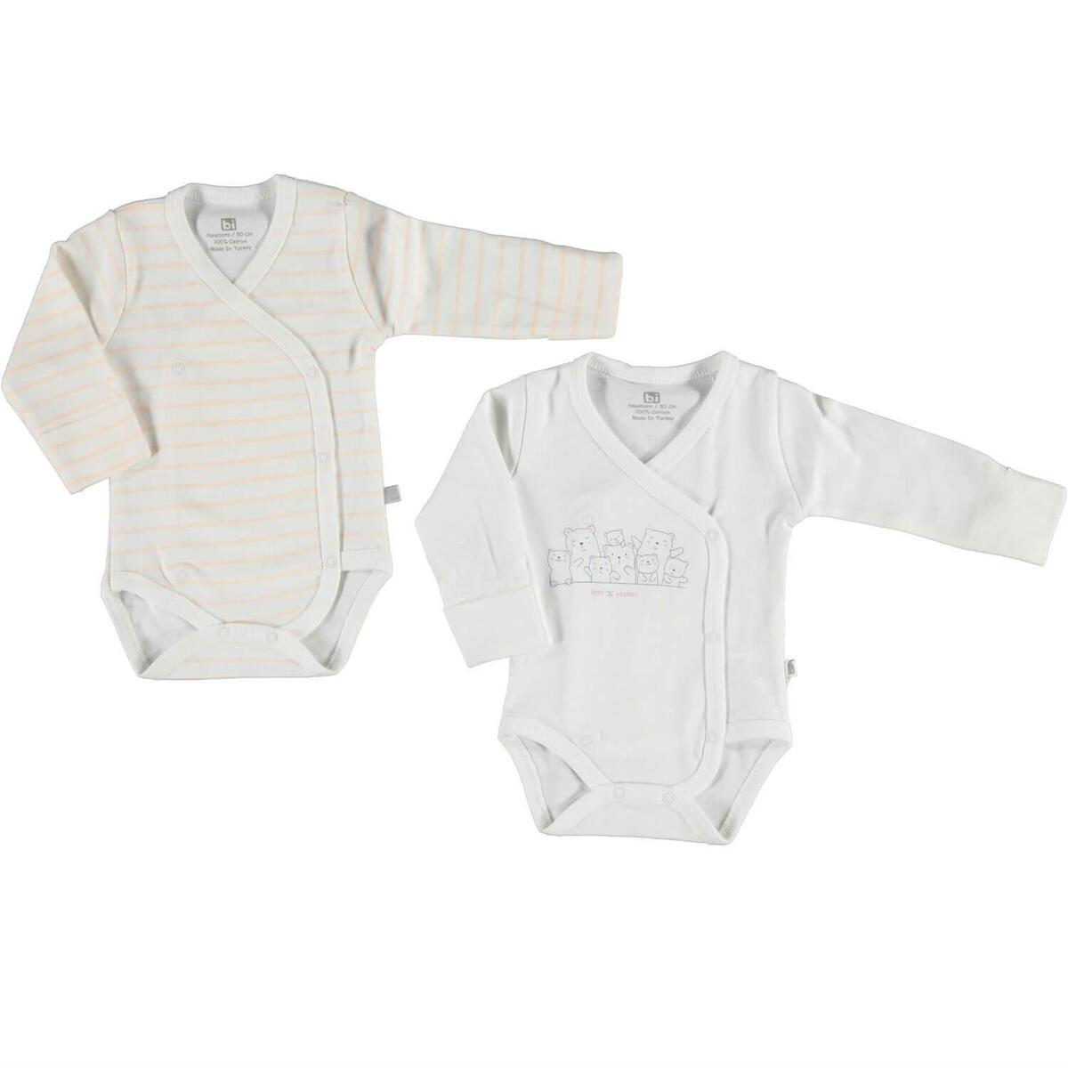 Bibaby Body Kruvaze Eldivenli 2li Hello Bear