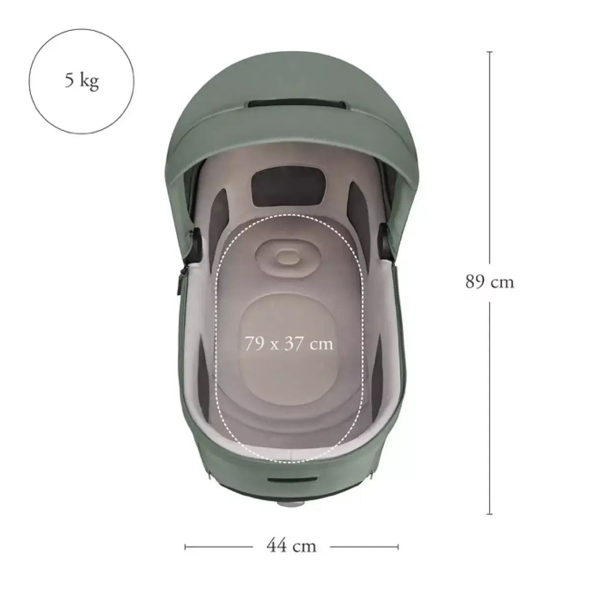 Inglesina Electa+ Bebek Arabası Darwin Recline 4'lü Sistem Battery Beige