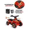 Akülü Atv Müzikli ve Led Işıklı 6V Safari Kırmızı