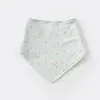Bibaby Organik Fular Önlük 2li Pretty Ears Bunny Mint - Ekru