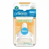 Dr Browns Options+ Geniş Ağız Silikon Biberon Emziği 2li 3+ Ay 2.Aşama