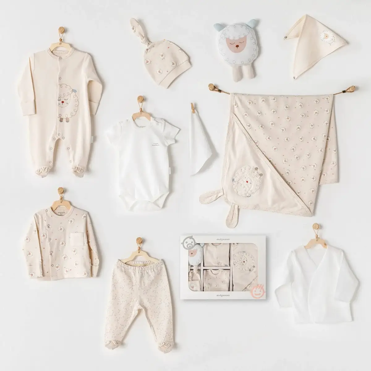 Andy Wawa Hastane Çıkışı 10lu Tiny Sheep Taş