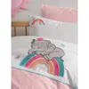 Cottonbox Punch Nakış Bebek Nevresim Takımı Lucky Pembe