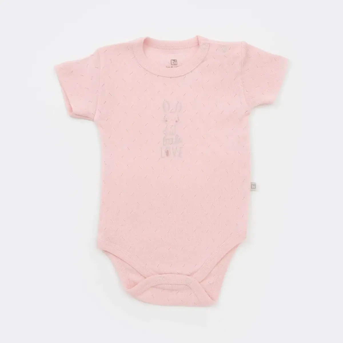 Bibaby Body Little Rabbit Love Pembe