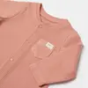 Bibaby Organik Tulum Waffle Smile Kırmızı - Kahverengi