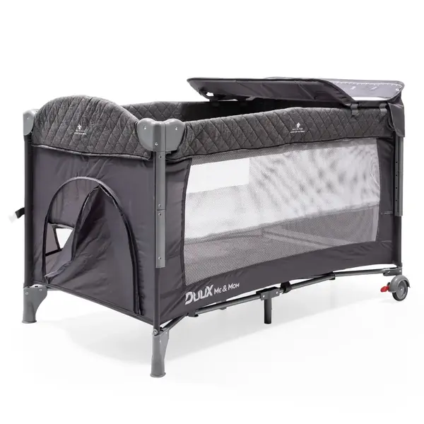 Duux Me And Mom Anne Yanı Oyun Parkı 70x120 cm Dark Grey