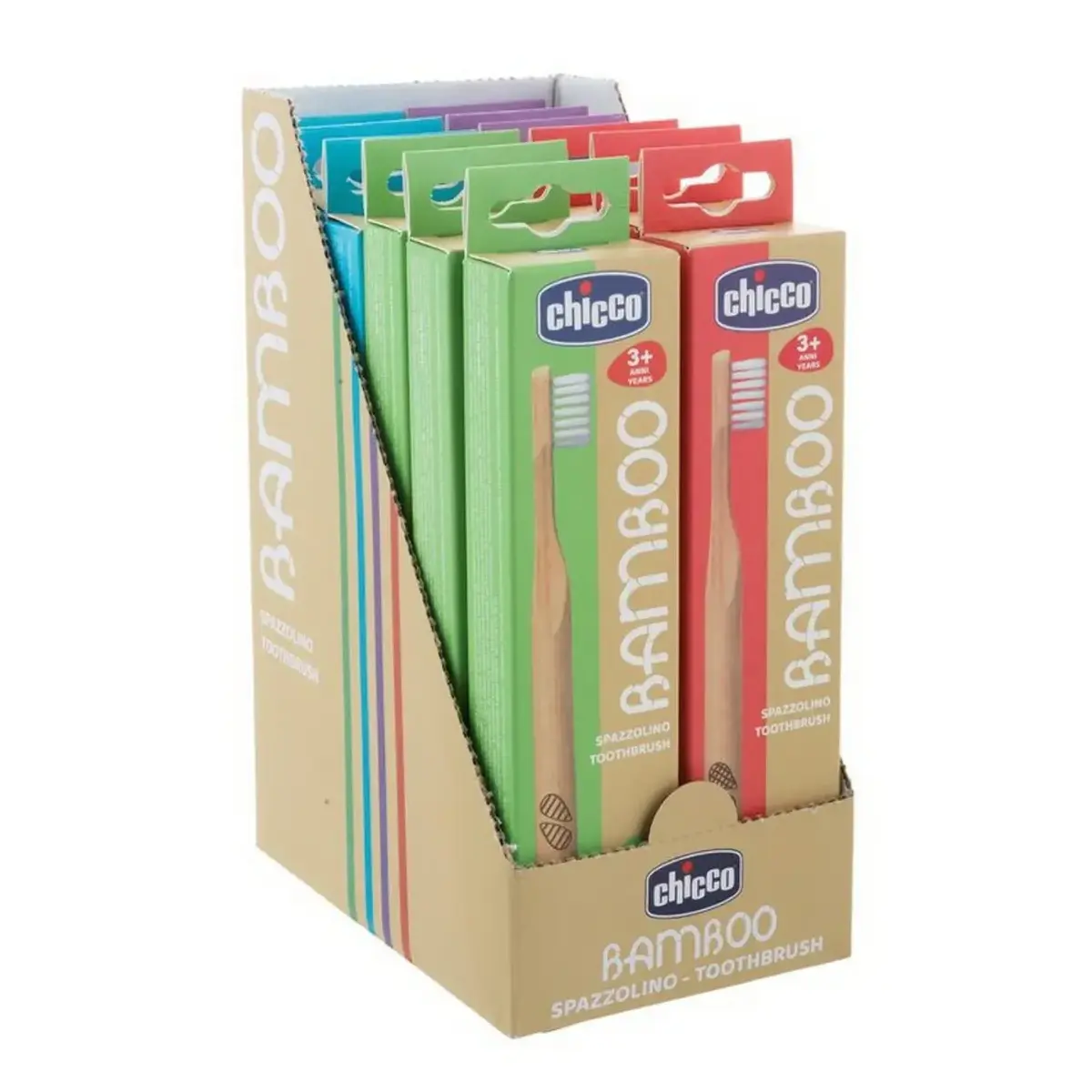 Chicco Bambu Çocuk Diş Fırçası 36+ Ay