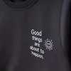 Bebolly 2li Takım Good Things Baskılı Füme