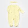 Bibaby Organik Tulum Takımı Tüllü Love You Baby Yellow Lavender