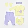 Bibaby Hastane Çıkışı 5li Organik Love You Yellow