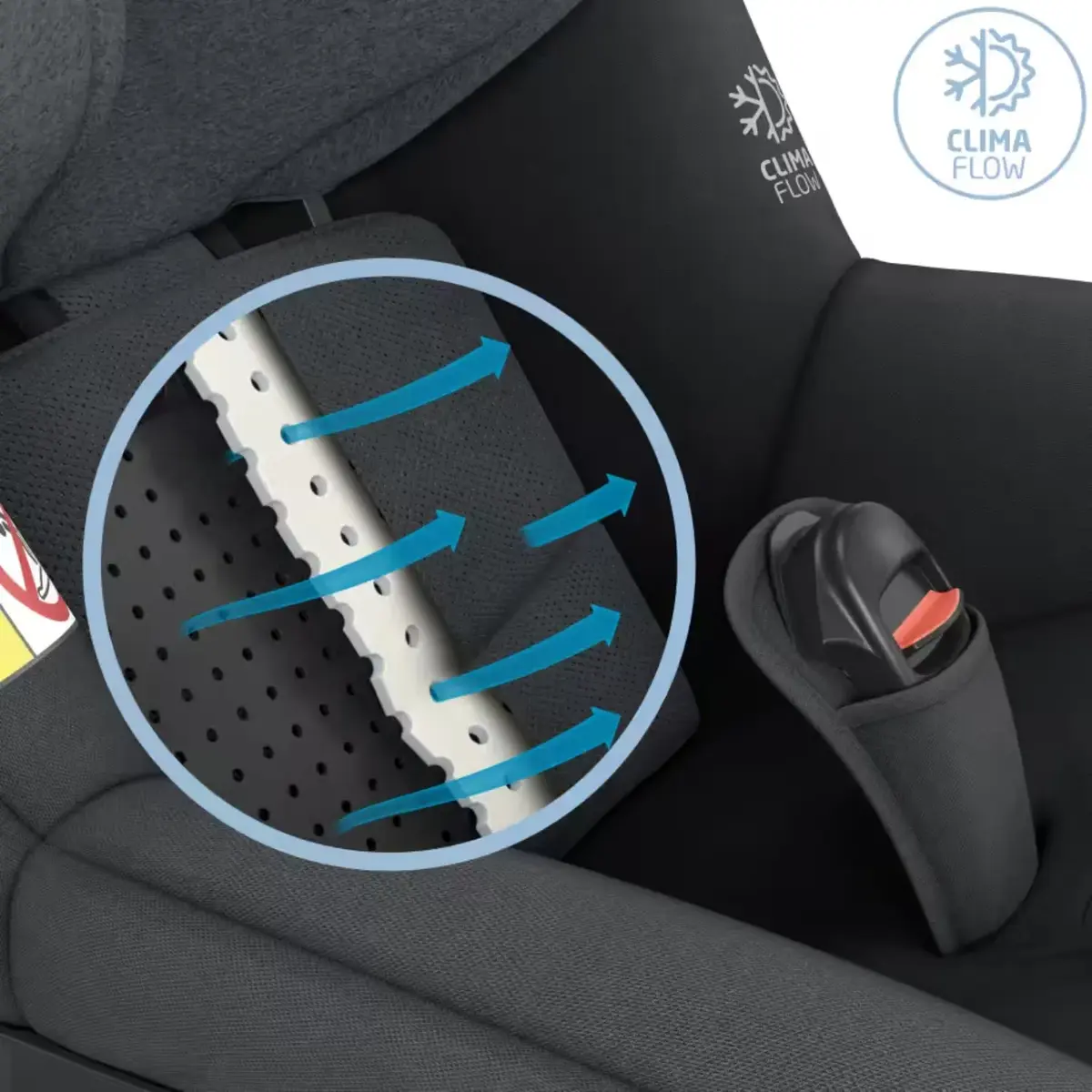 Maxi Cosi Mica Pro Eco I-Size Isofixli Oto Koltuğu 0-18 Kg Authentic Graphite