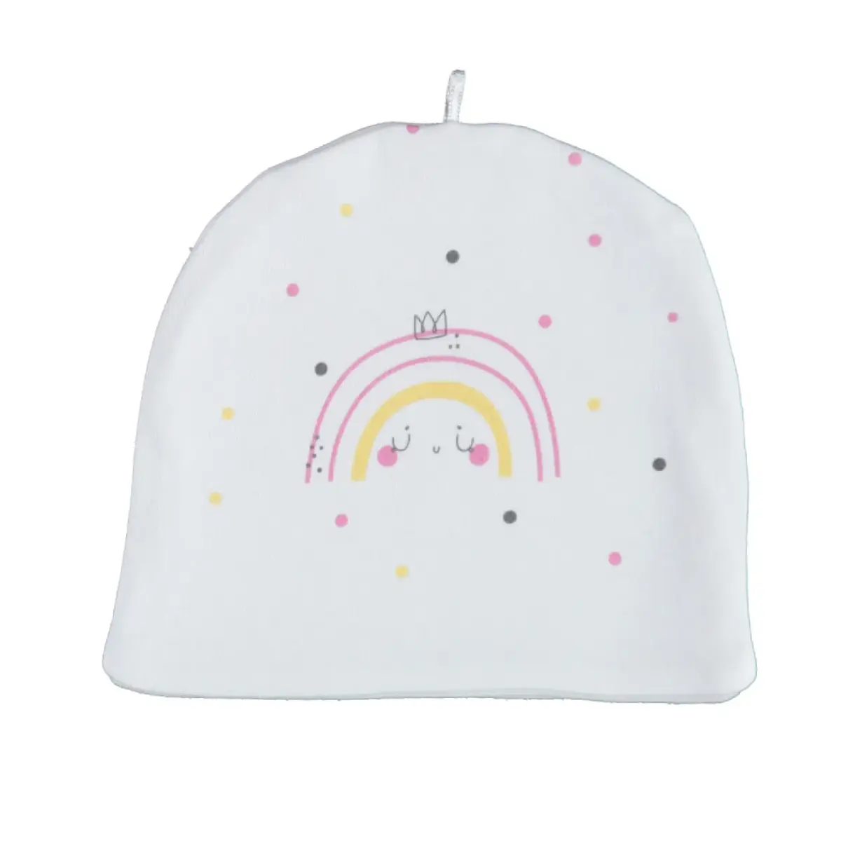 Bibaby Organik Şapka New Happy Ekru Bibaby Organik Şapka New Happy Ekru