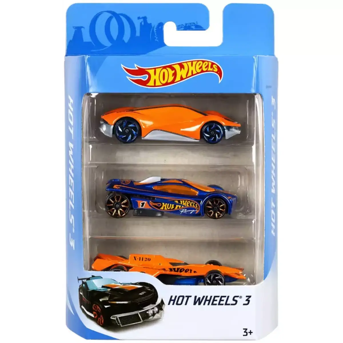 Hot Wheels 3lü Araba Seti