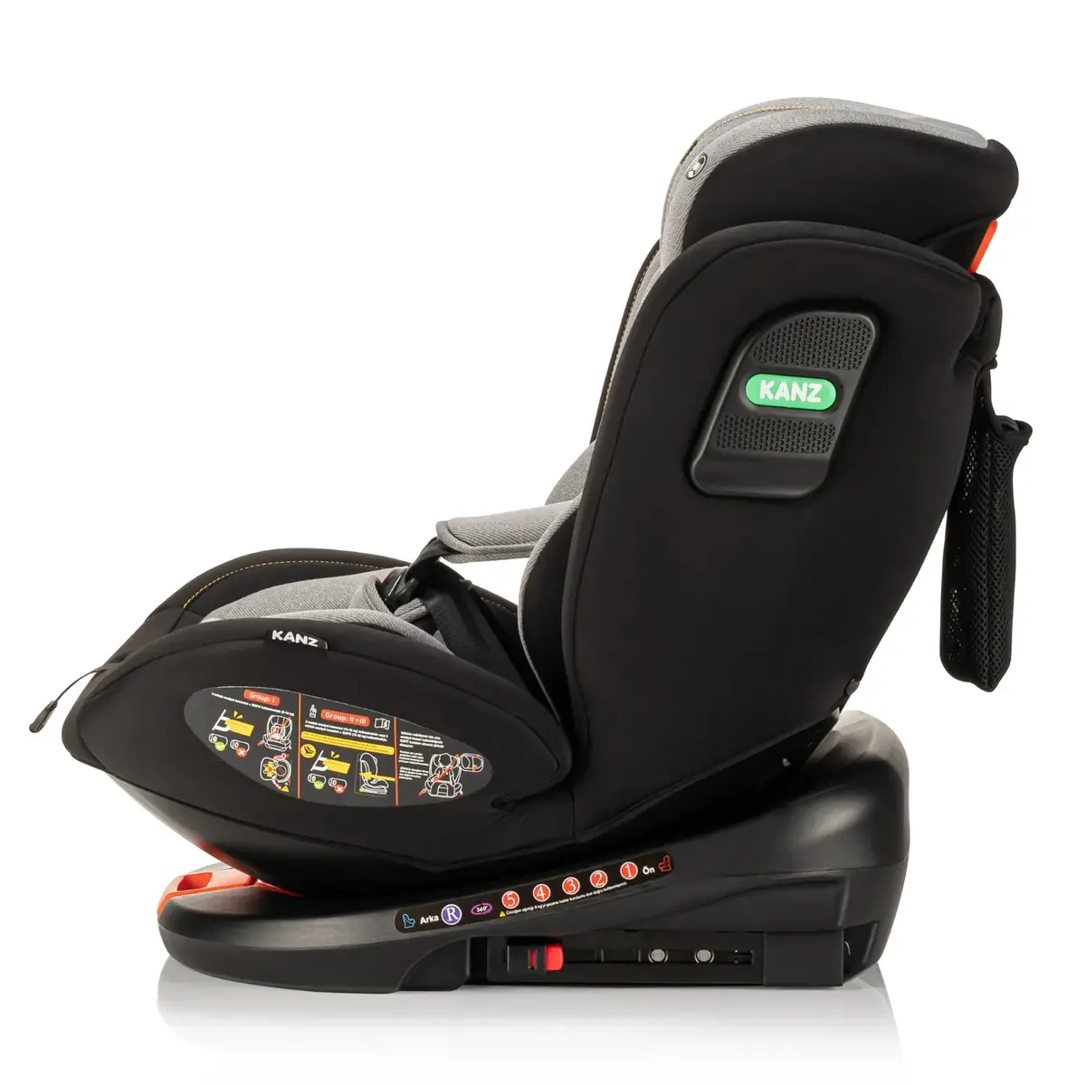 Kanz Comfort Oto Koltuğu 0-36 Kg Siyah