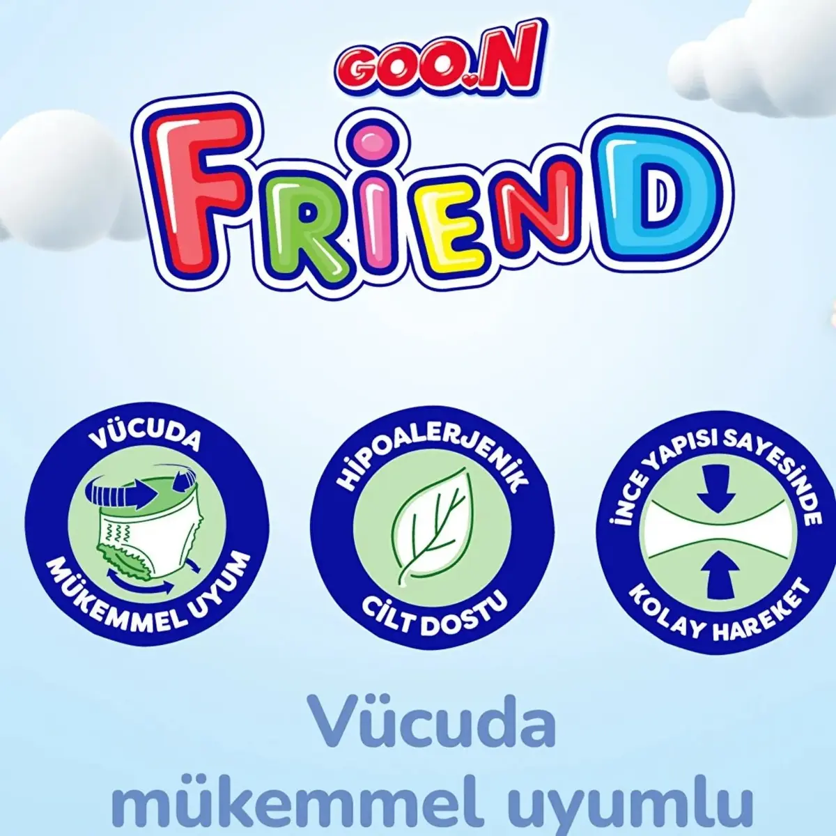 Goon Friend Külot Bez 4 Numara Jumbo 90lı