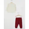 U.S Polo 3lü Takım Bordo