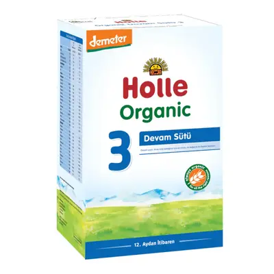 Holle 3 Organik Devam Sütü 600 Gr