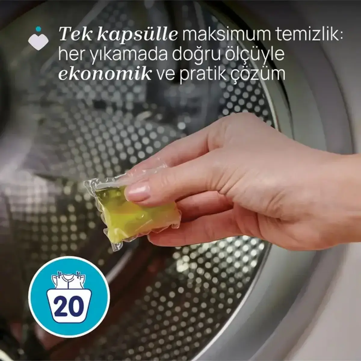 Chicco Bebek Çamaşır Yıkama Jel Kapsülleri 20 Adet