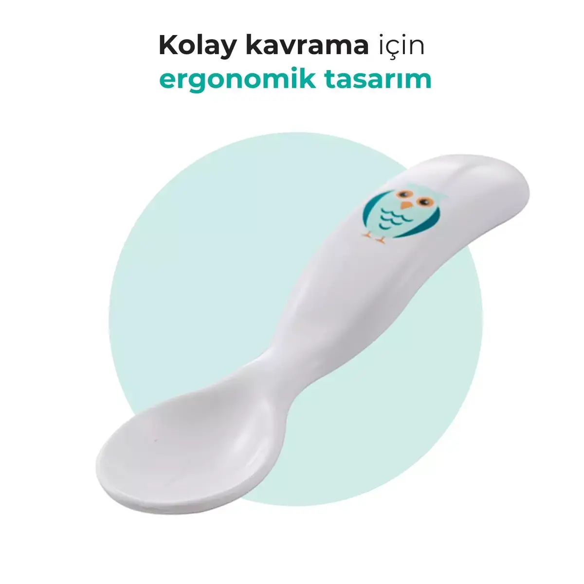Mamajoo Çatal Kaşık Seti Baykuş