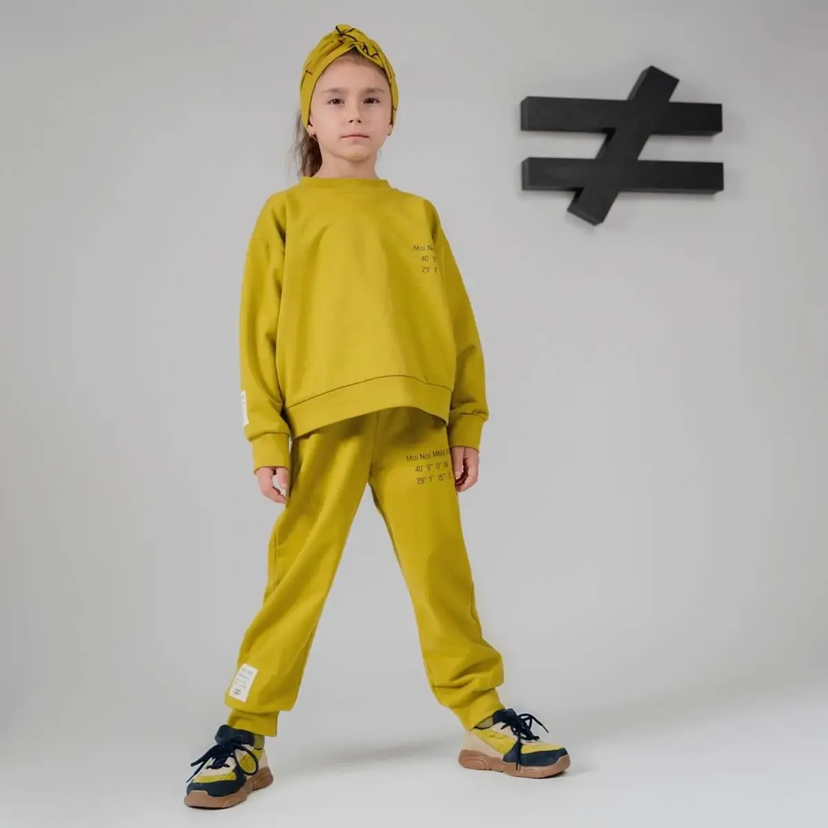 Moi Noi 2li Takım Basic Koyu Limon