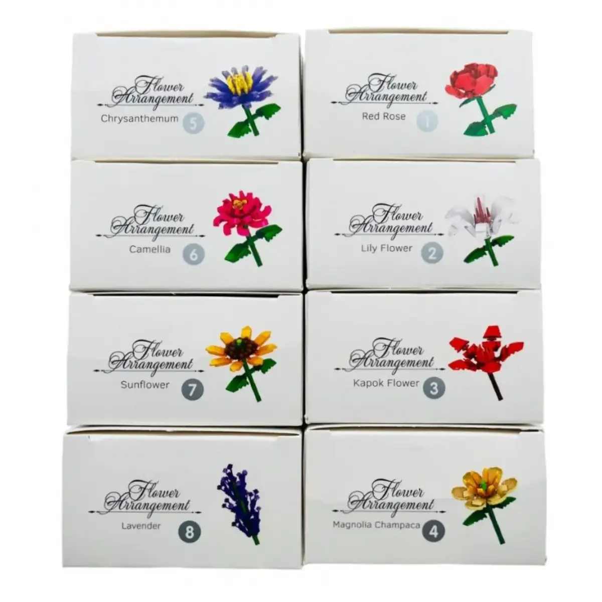 Mini Blok Flower
