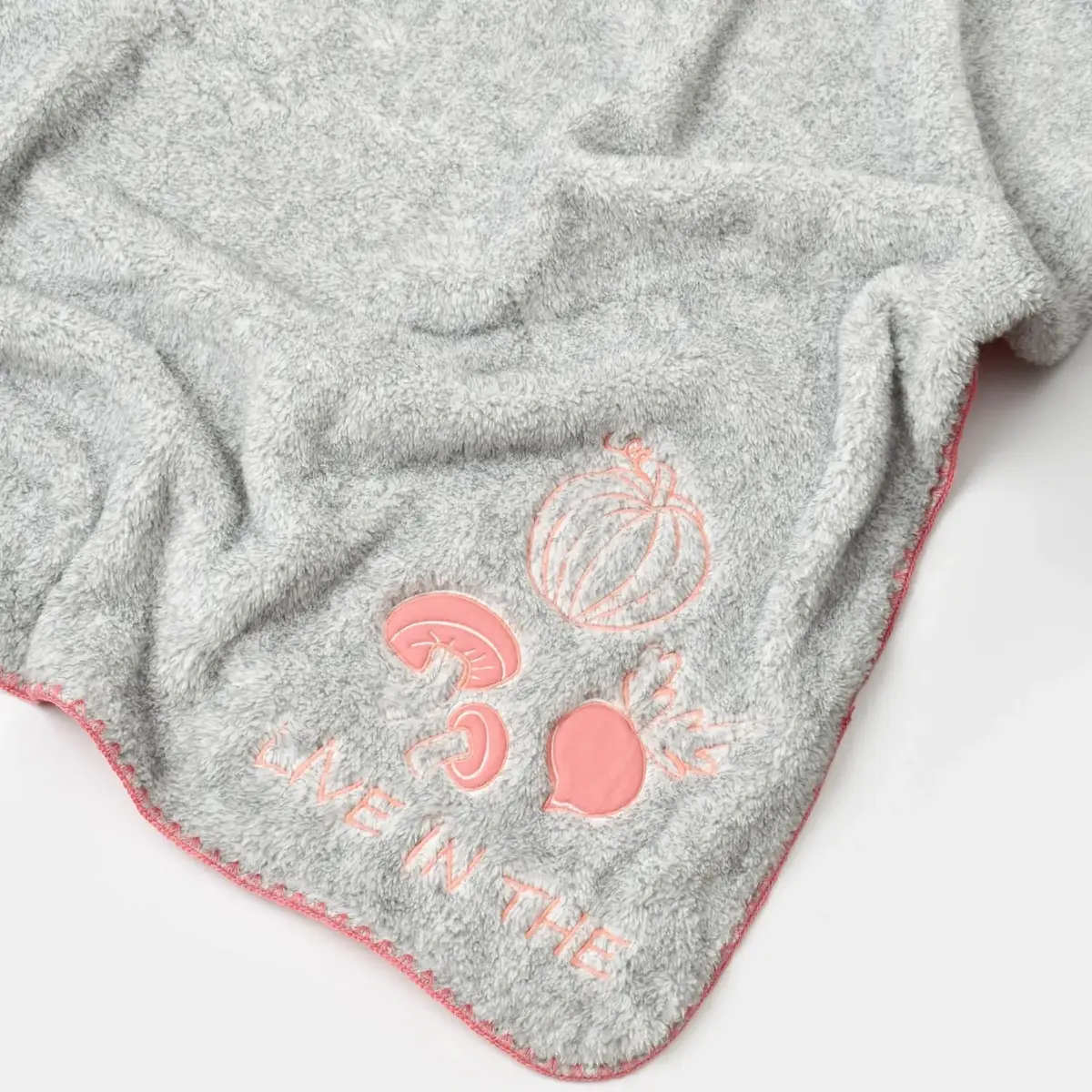 Bibaby Battaniye Winter Is Good Shell Pink