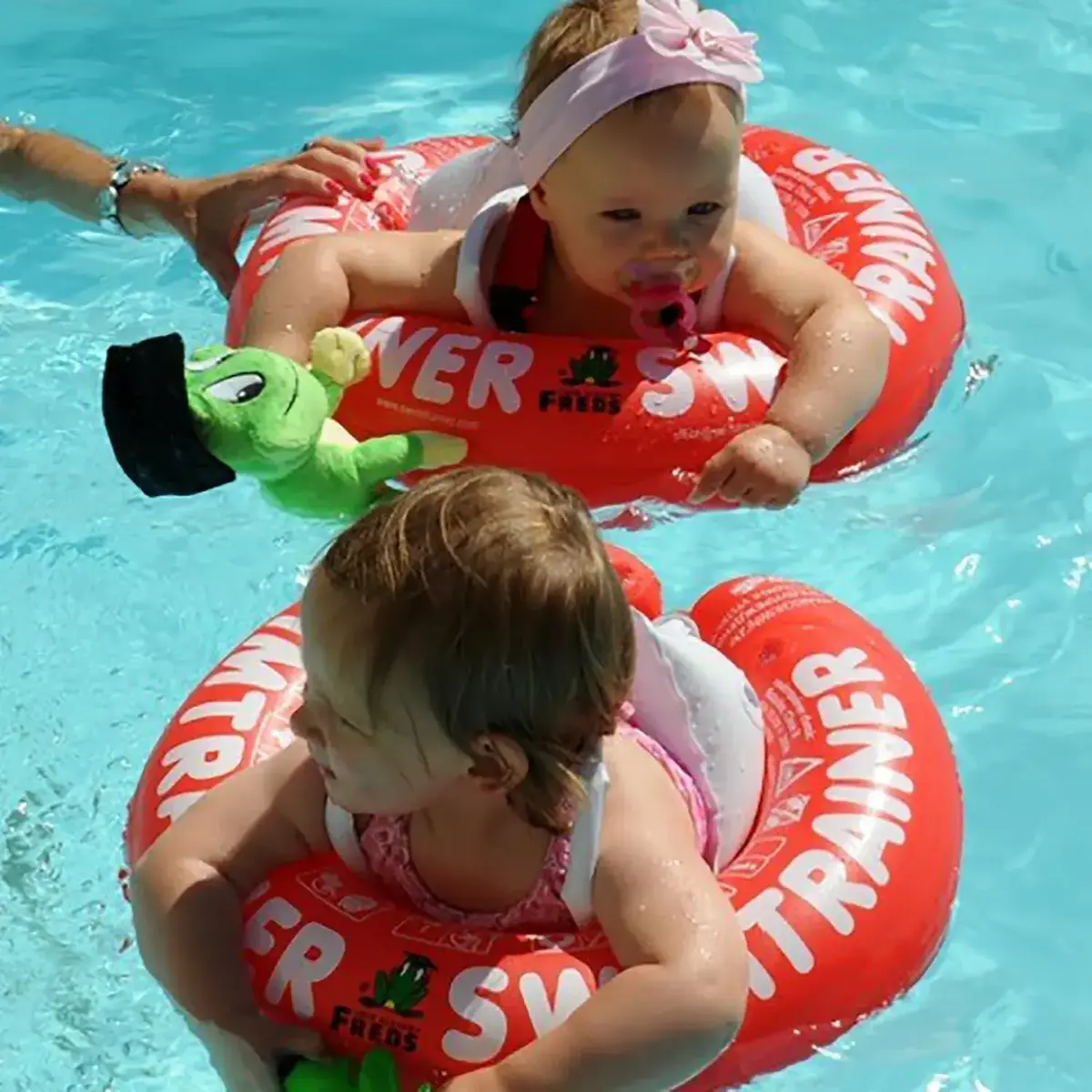 Swimtrainer 3 Ay-4 Yaş Yüzme Simidi Kırmızı