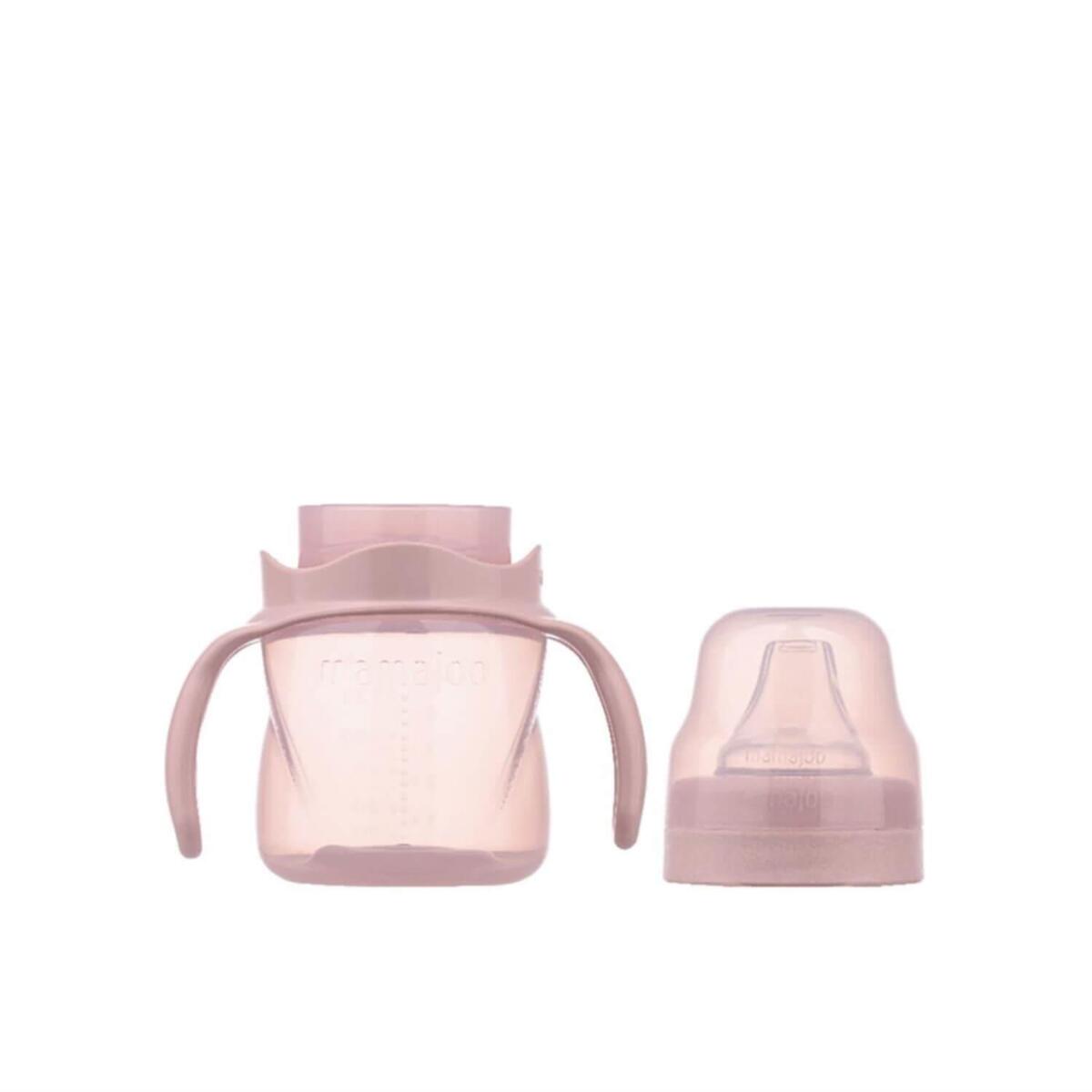 Mamajoo Kulplu Eğitici Bardak 160 ml Powder Pink