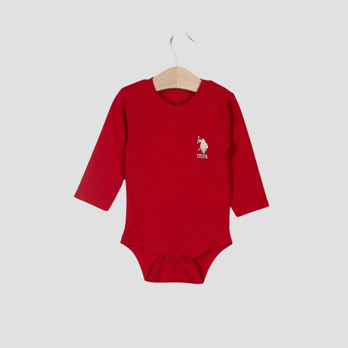 U.S. Polo Body Uzun Kol Kırmızı
