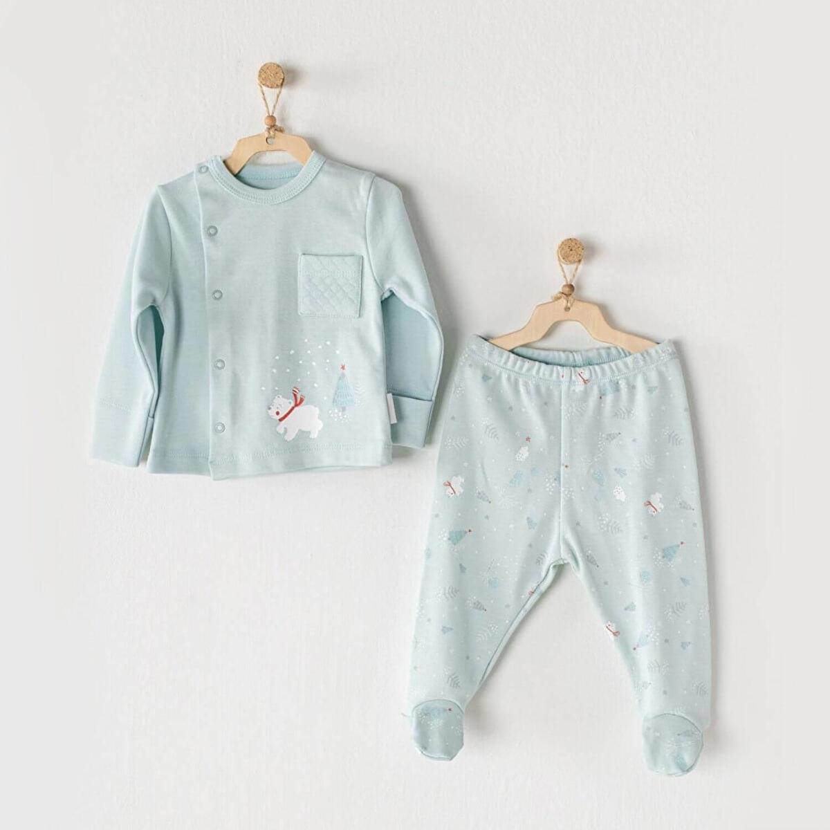 Andy Wawa Zıbın Takımı Little Polar Bear Mint
