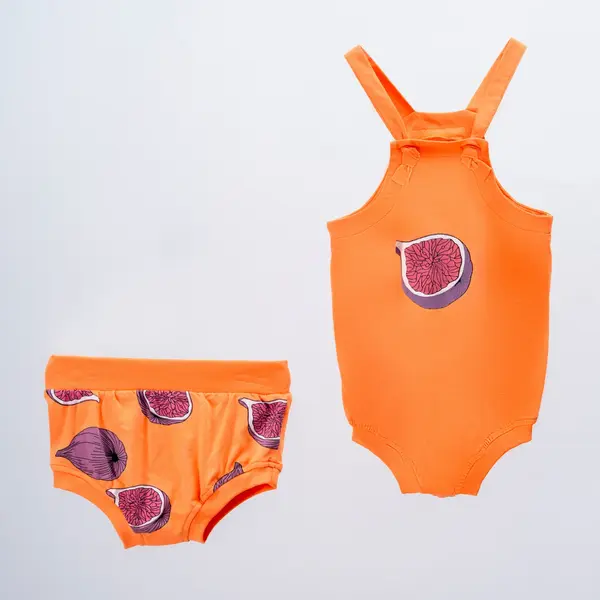 Moi Noi Body Takım Bağcıklı Turuncu