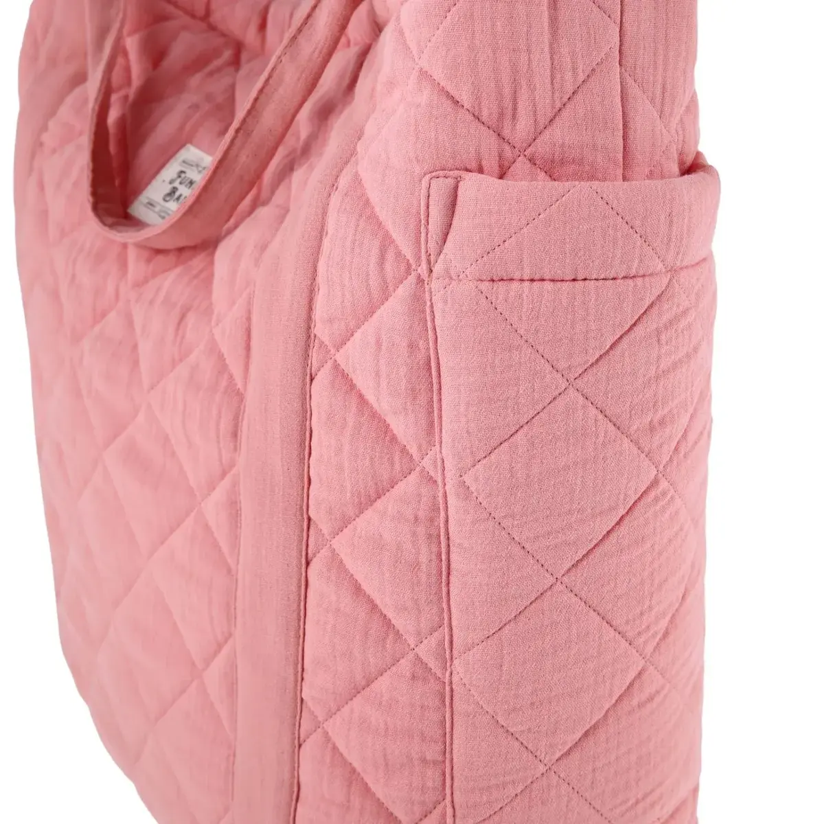 Funna Baby Coral Muslin Omuz Çantası Yavru Ağzı 