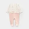 Bibaby Organik Tulum The Flowers Ekru - Pembe