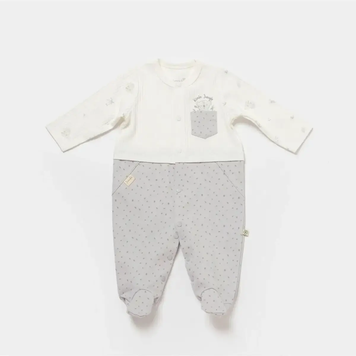 Bibaby Organik Tulum Koala Jungle Gri