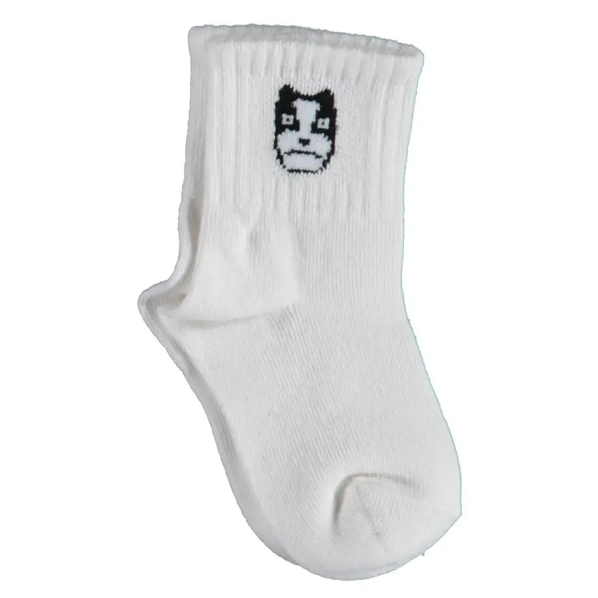 Bibaby Organik Çorap Soket New Animals Ekru