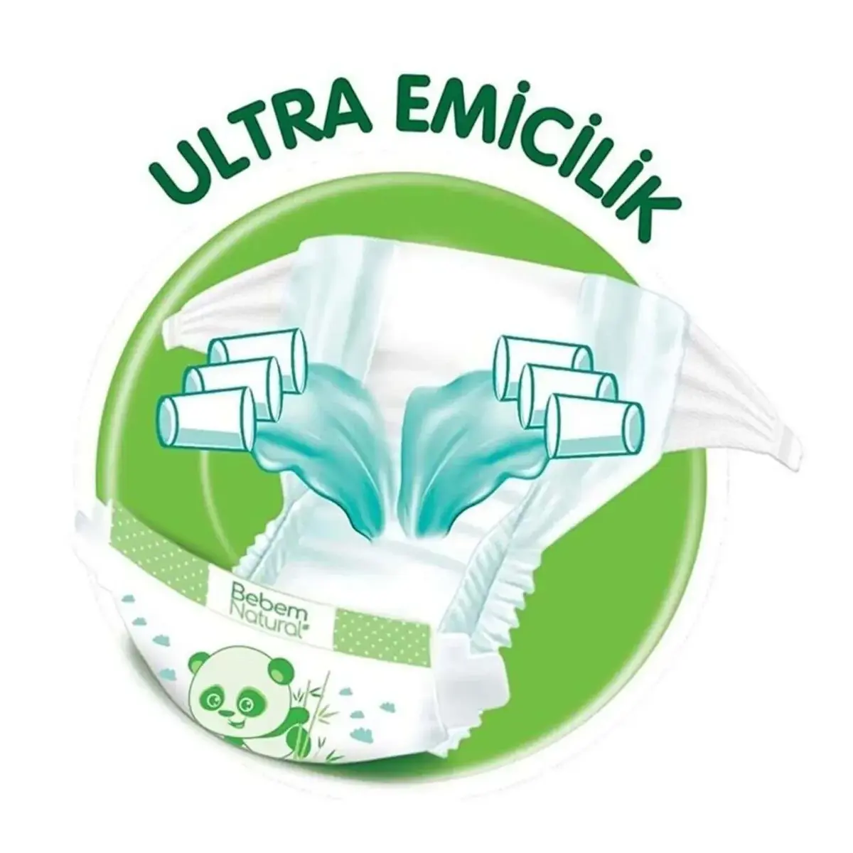 Bebem Natural Bebek Bezi 4 Beden Maxi 7-14 Kg 104lü Ultra Fırsat