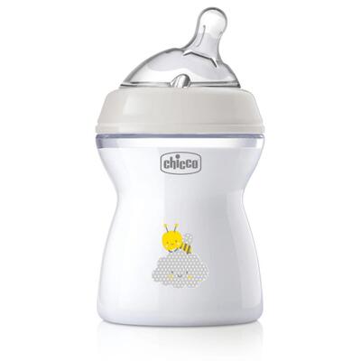 Chicco Natural Feeling Silikon Emzikli PP Biberon Desenli 250 ml 2+ Ay Yeni