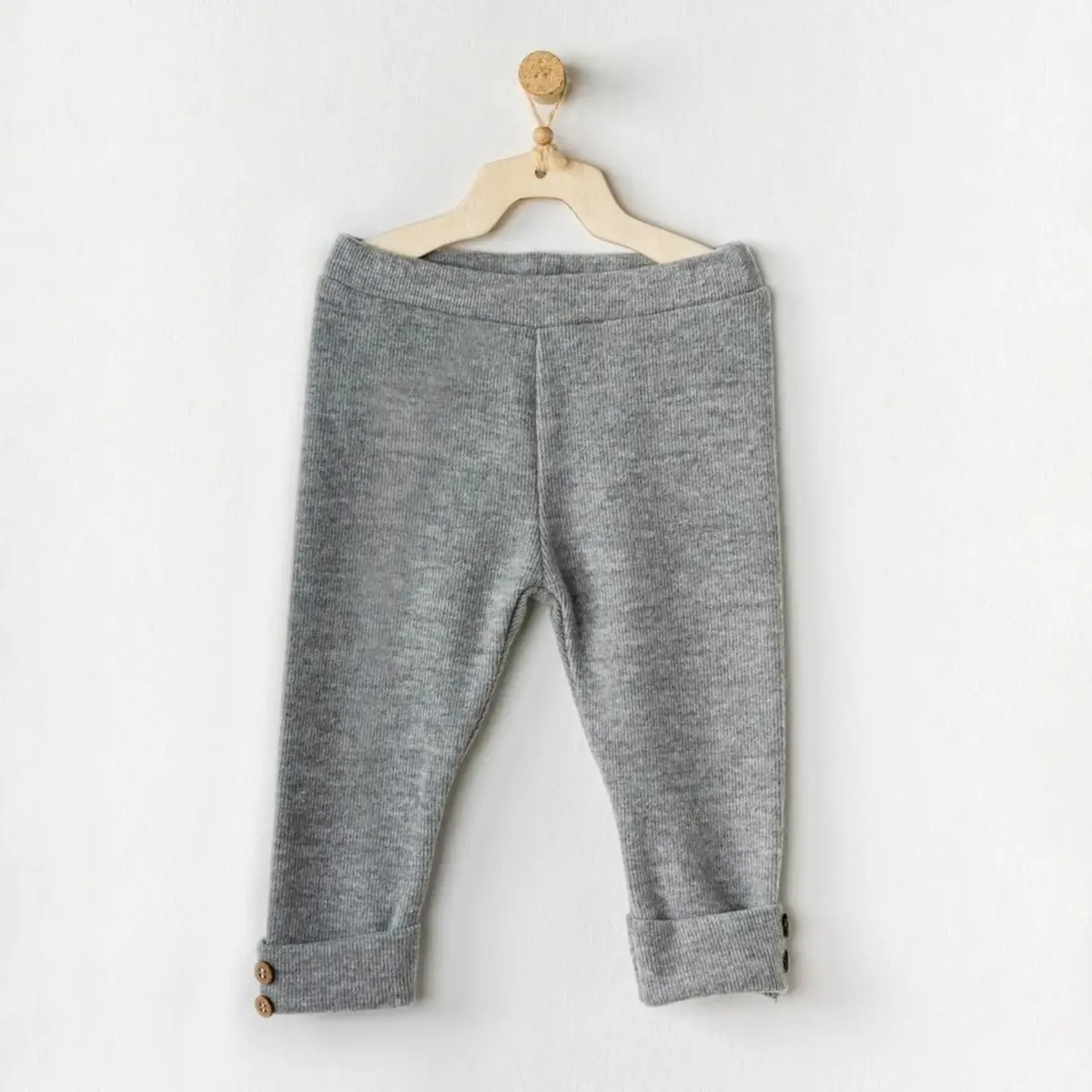 Andy Wawa Pantolon Basic Gri Melanj Andy Wawa Pantolon Basic Gri Melanj