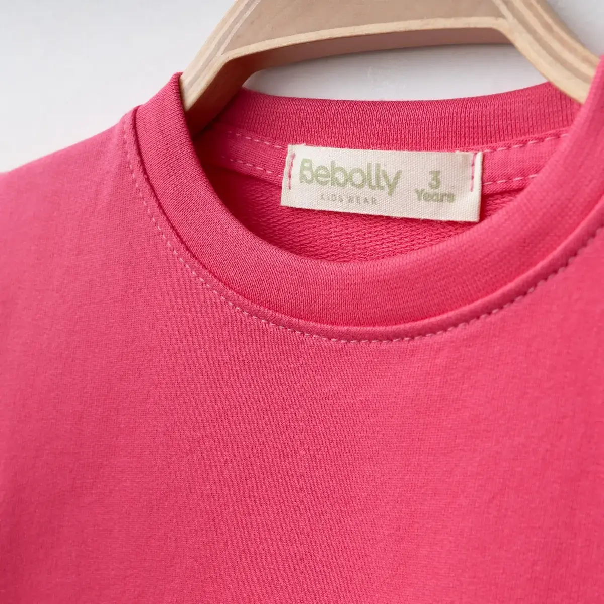 Bebolly Sweatshirt Basic Fuşya