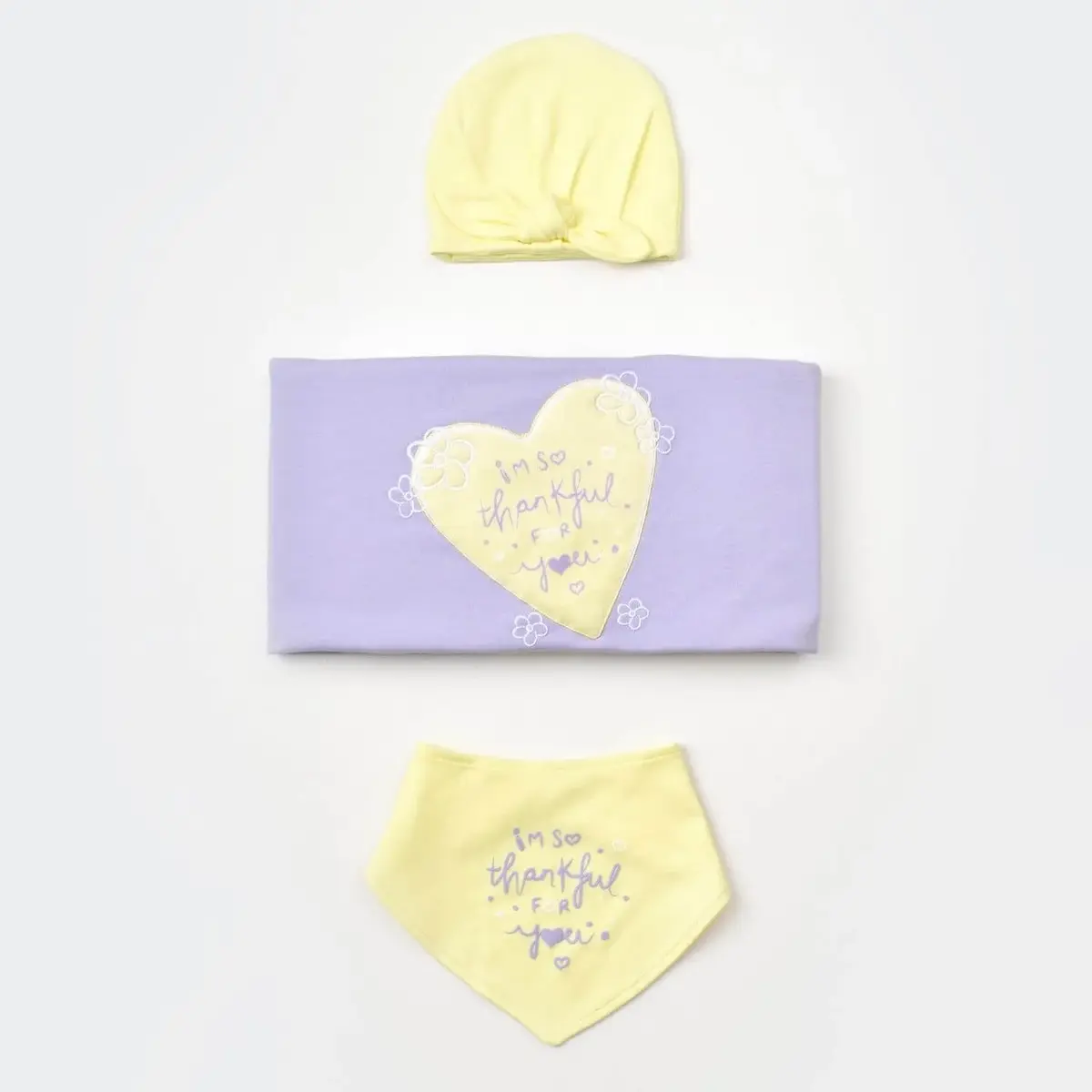 Bibaby Hastane Çıkışı 10lu Organik Love You Yellow Lavender