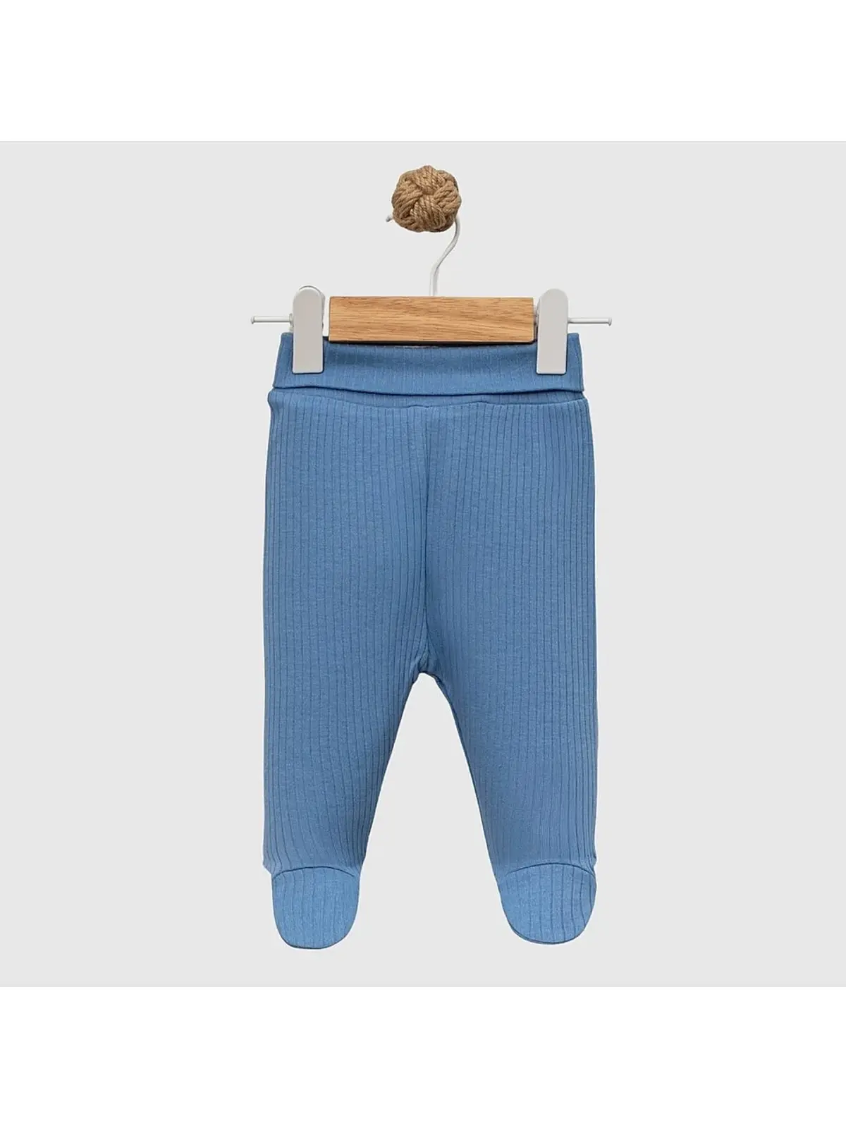 Angeltouch Pantolon Patikli Raporlu 3'lü Set Erkek Bebek 6-9 Ay