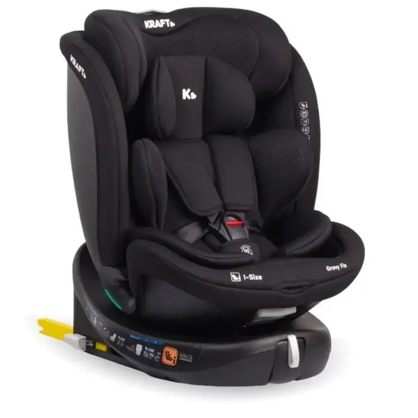 Kraft Grovy I-Size Oto Koltuğu 0-36 Kg Black