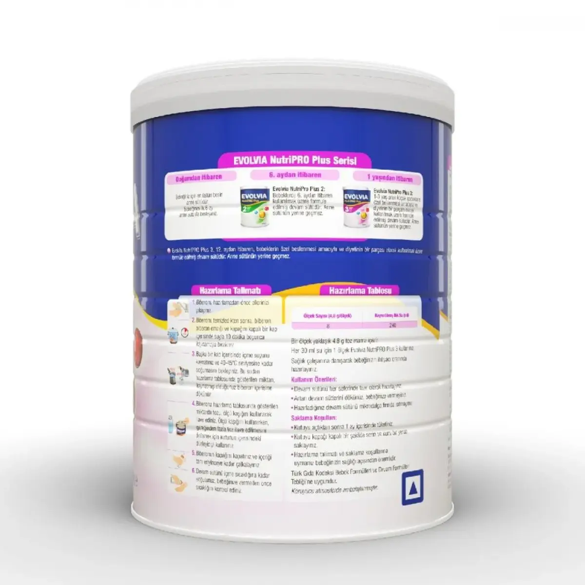 Evolvia Nutripro Plus 3 Devam Sütü 800 Gr