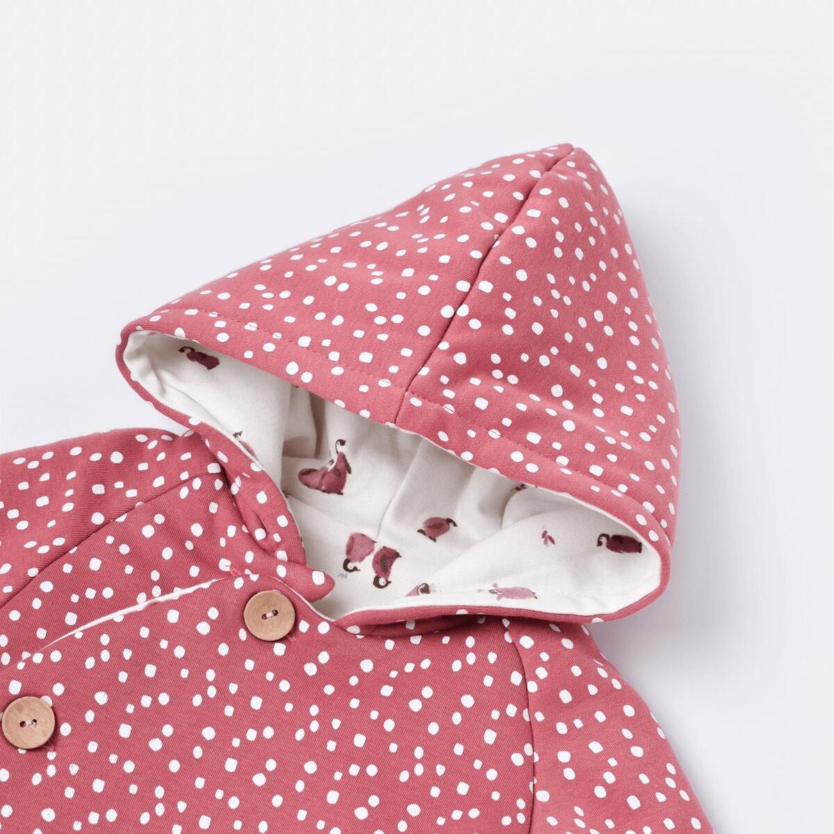 Bibaby Organik Hırka Little Love Rose Dry