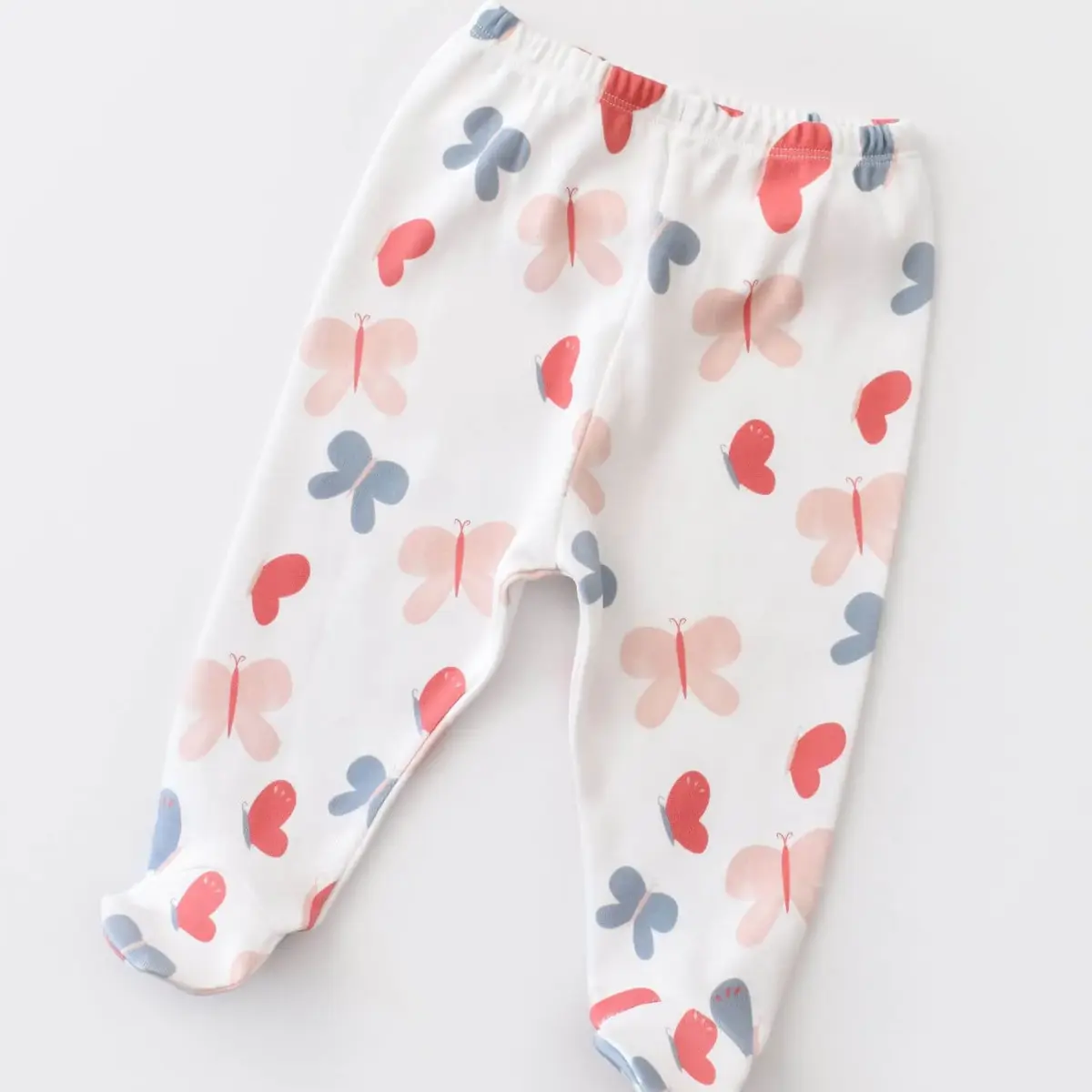 Bibaby Organik Zıbın Takımı Wild Flowers Coral